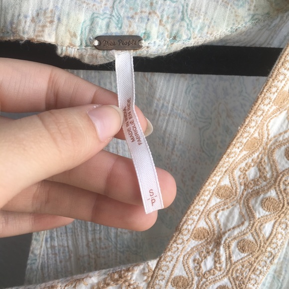 FREE PEOPLE boho top - Picture 6 of 8